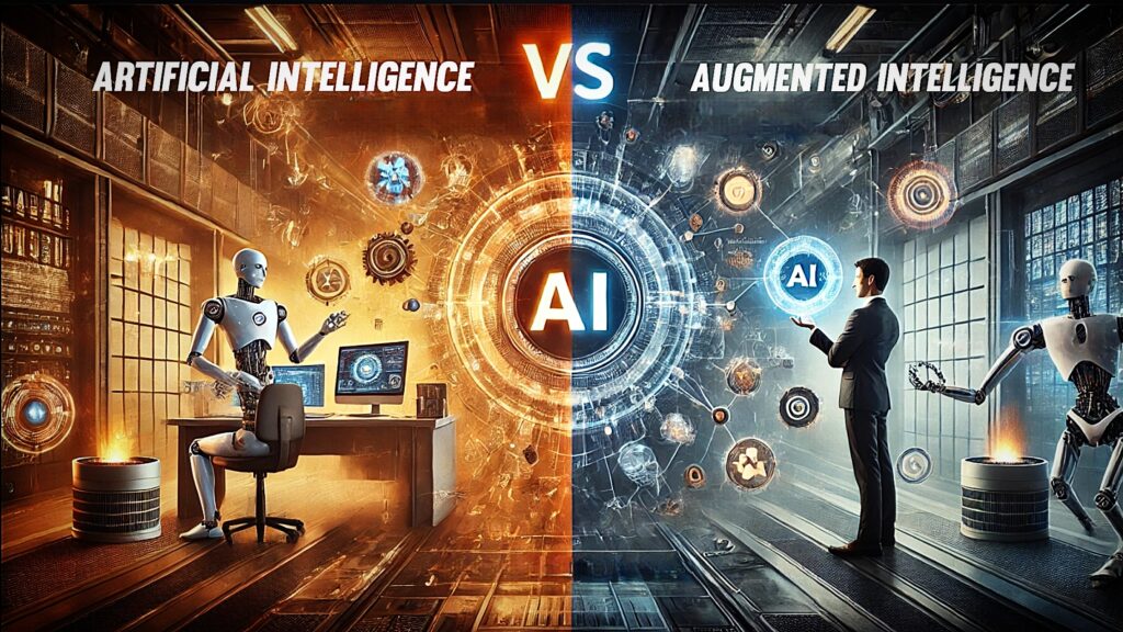 Augmented intelligence vs artificial intelligence 